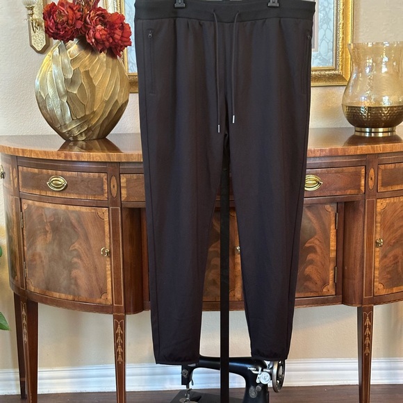Theory Regular Fit Stretch Straight Leg Track Pants - Picture 2 of 7